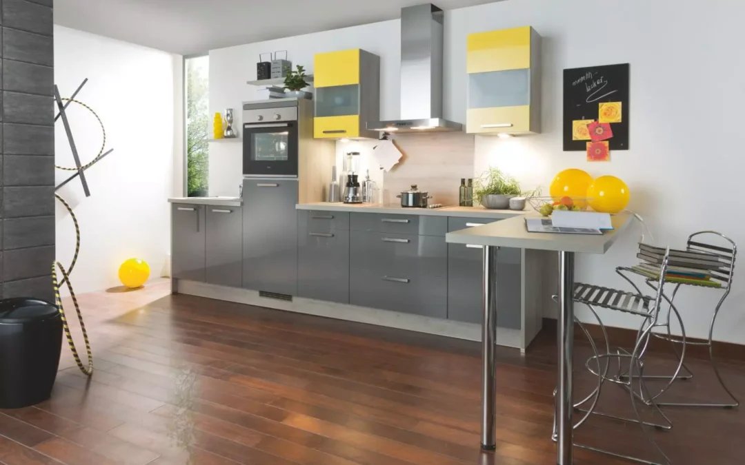 Bauformat Berger Grey Gloss Kitchen.