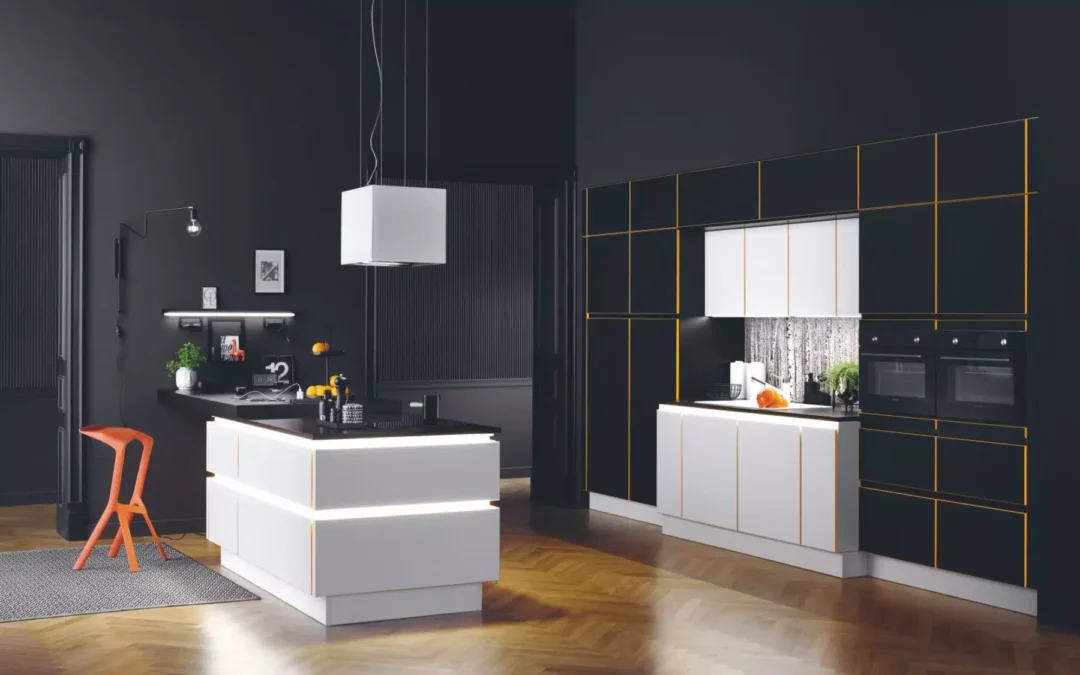 Bauformat Berger Modern Handleless Kitchen.