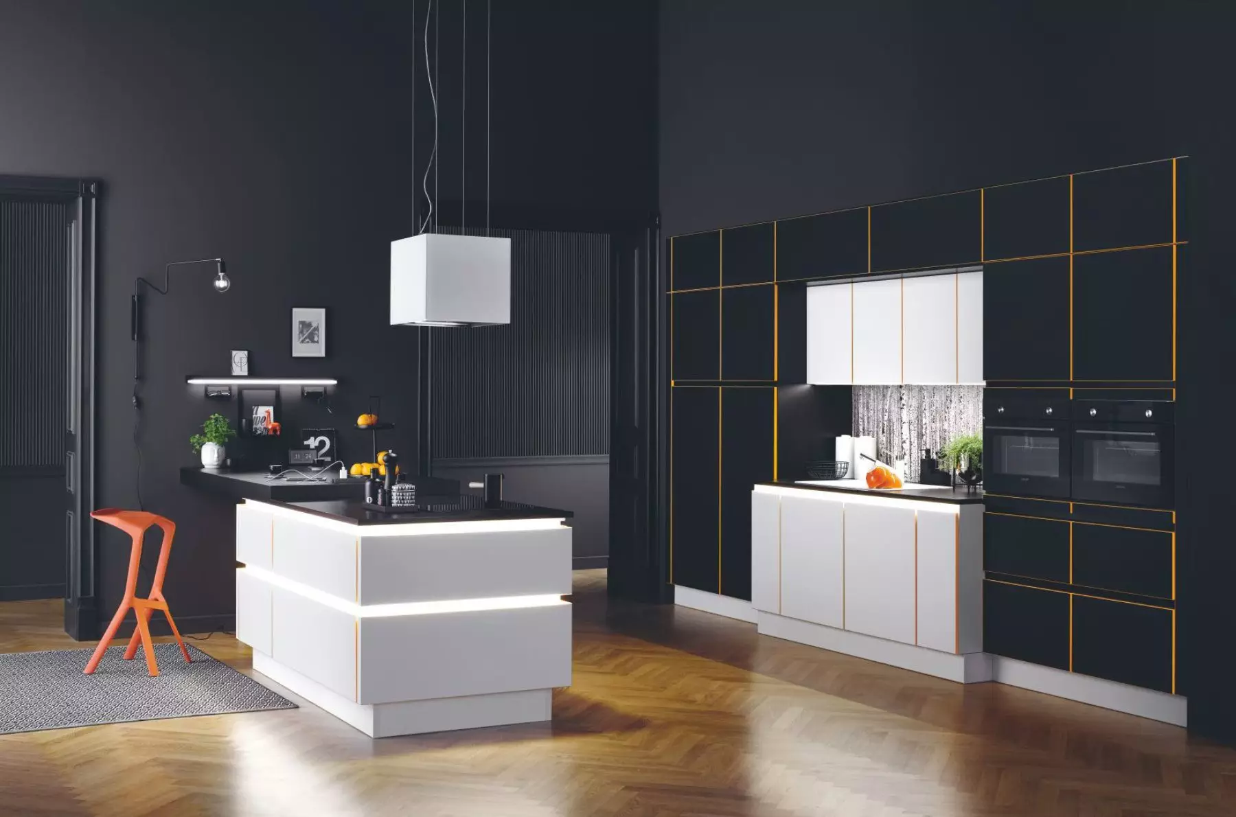 Bauformat Berger Modern Handleless Kitchen.
