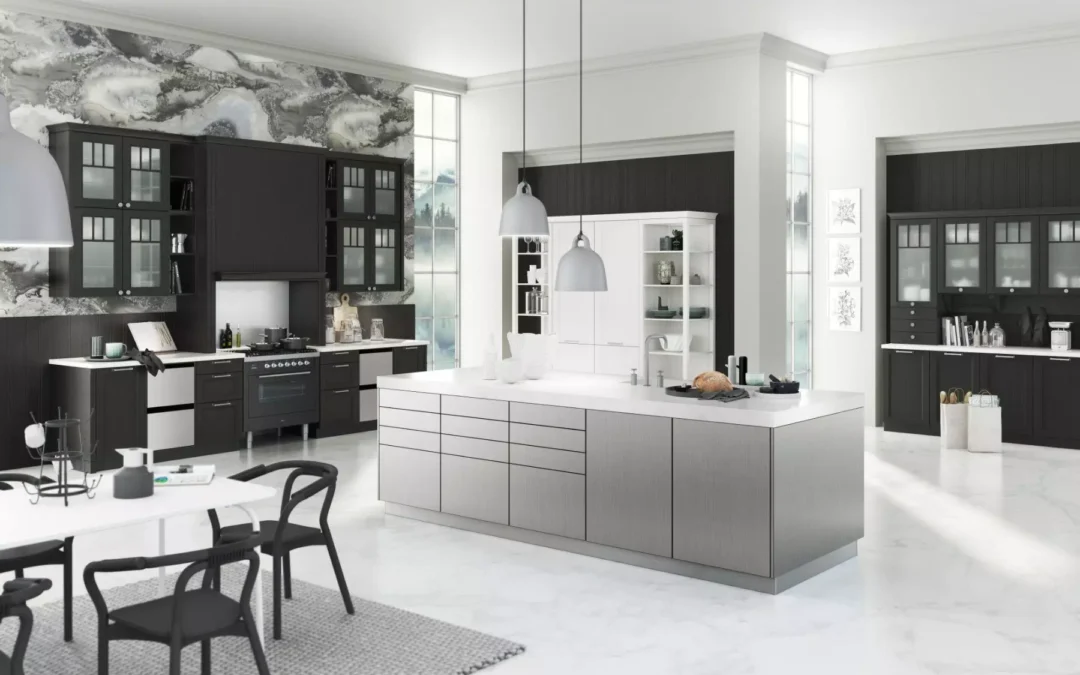 Bauformat Black + Metallic Kitchen