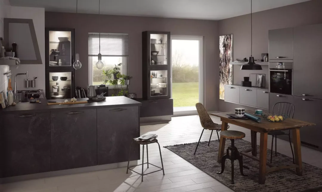 Bauformat Dark Stone Kitchen.