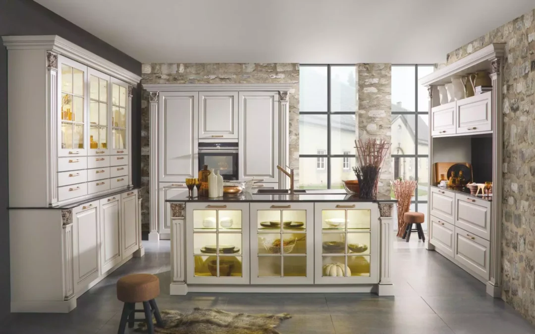 Bauformat Light Shaker Kitchen With Island.