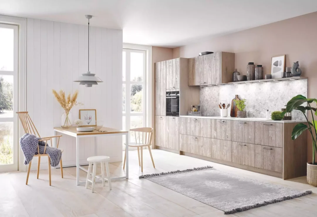 Bauformat Light Wood Kitchen.