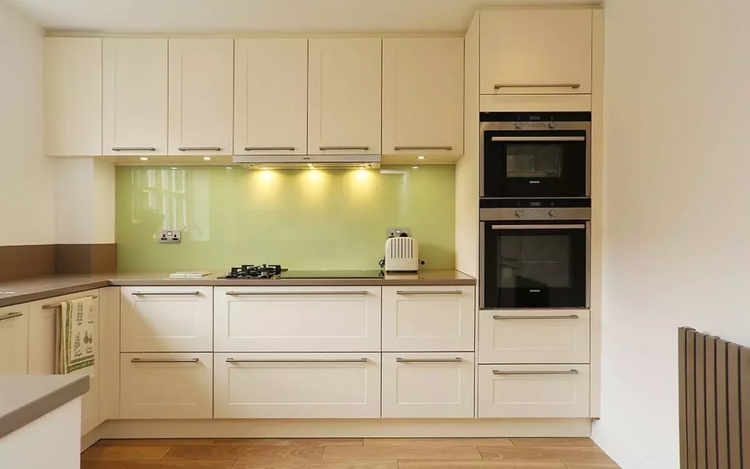 Lim Green Glazed Splashback.