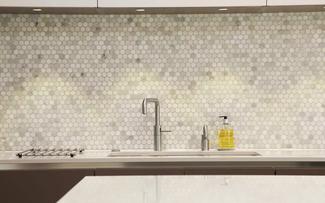 Mosaic Kitchen Splashback.